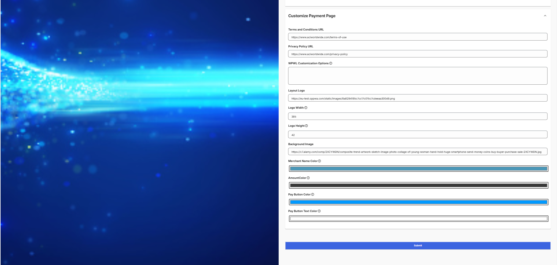 Shopify (PIPE): Sample Configuration (continued)